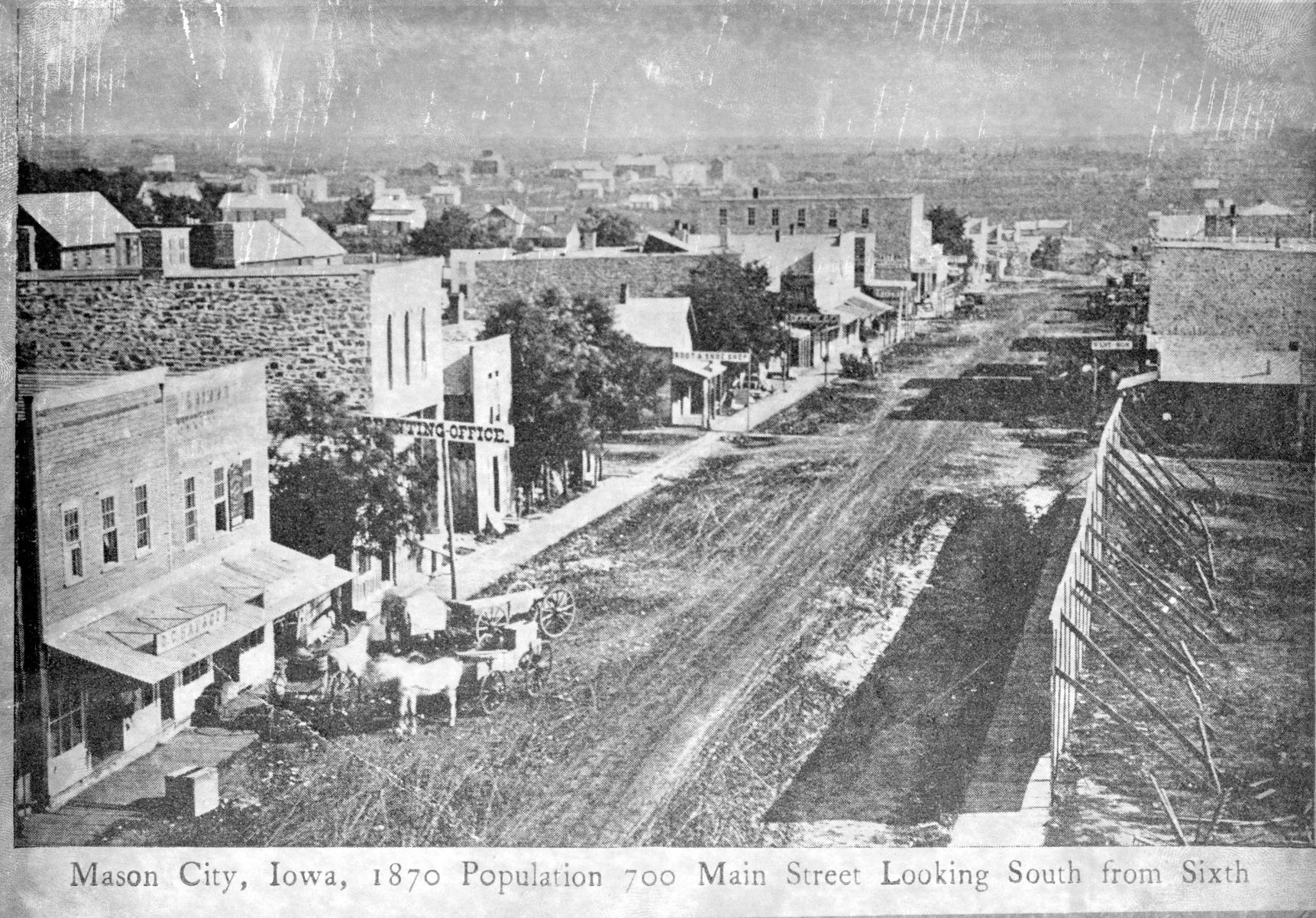 Main Street 1870 billboards